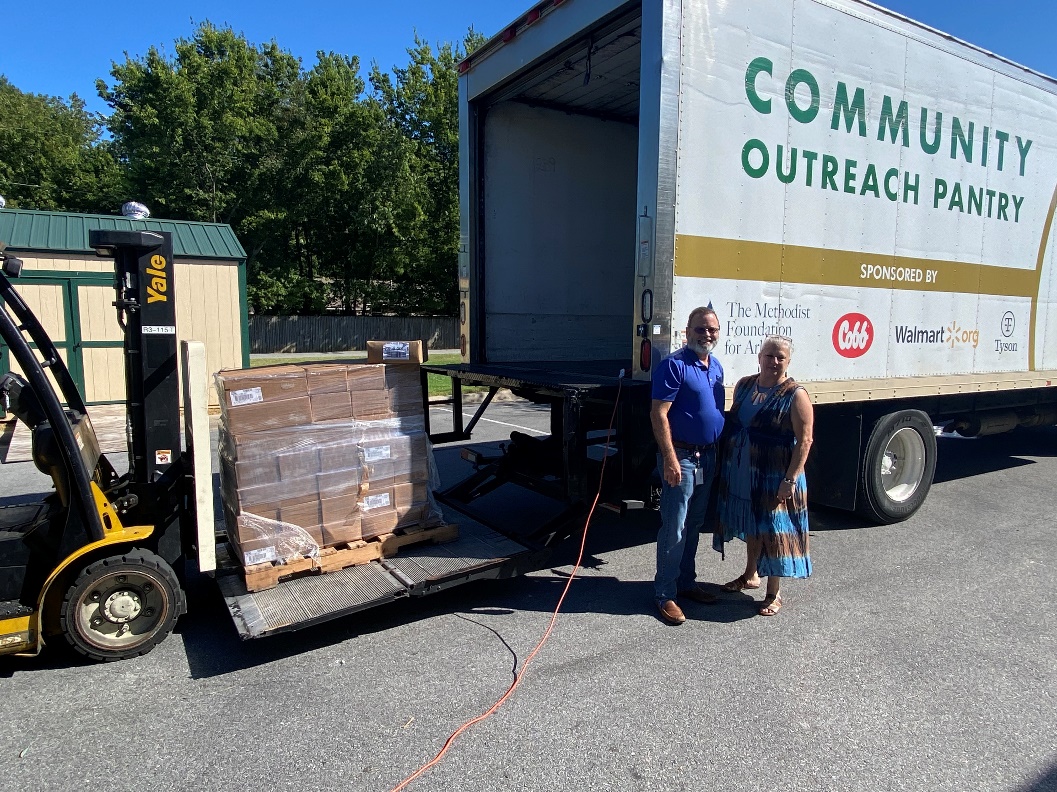 Cobb FoodDonation Chaplain