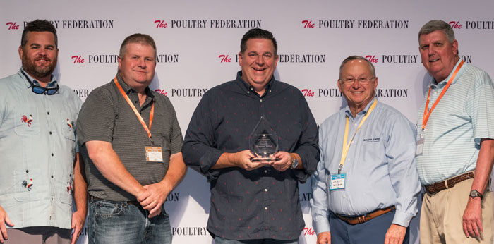 The Poultry Federation Names Tim Scott and Preston Stiles as the 2018 Salesmen of the Year