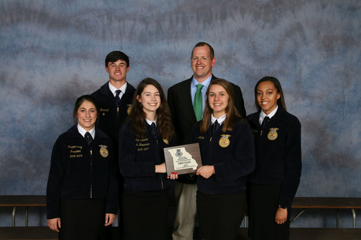 Paris FFA Poultry CDE State Champion